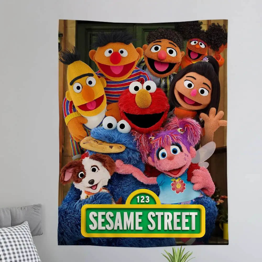 Cookie Monster decorative wall hanging