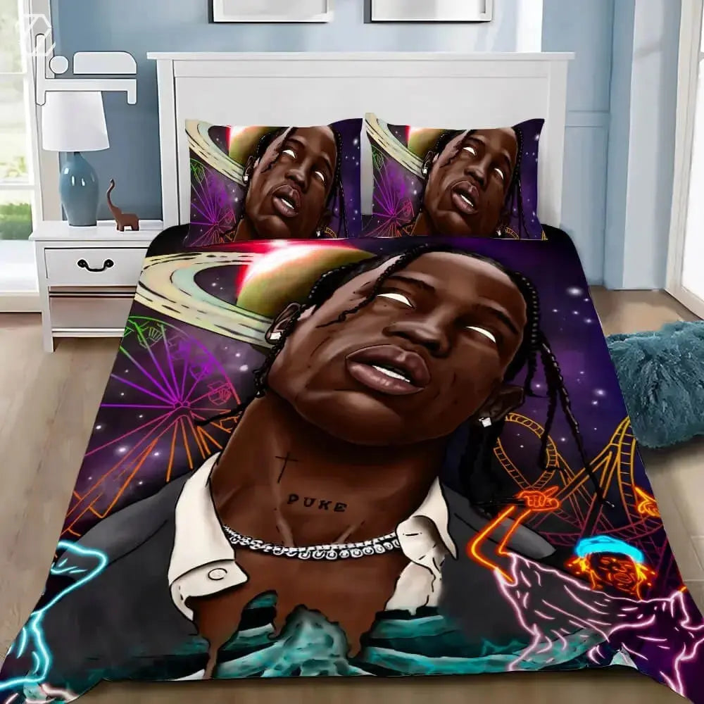 Travis Scott Jack Doona Cover Zirconic