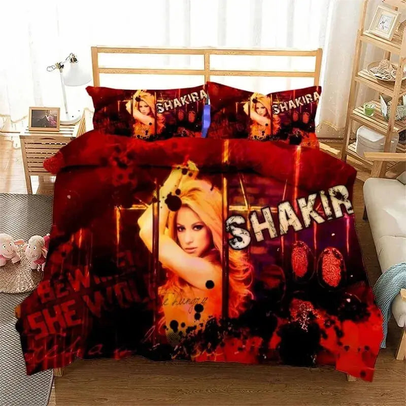 Shakira 3D Quilt Cover