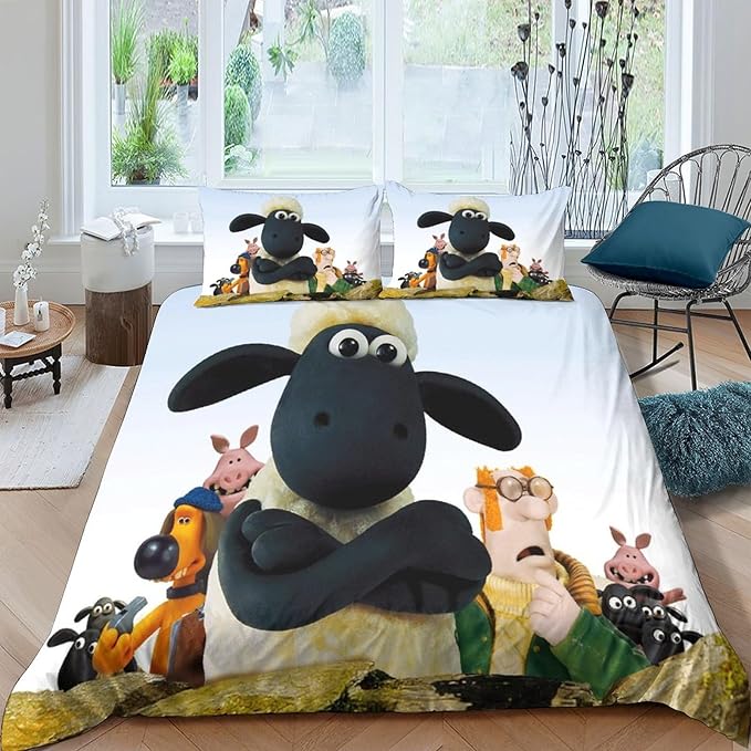 shaun the sheep bedding set