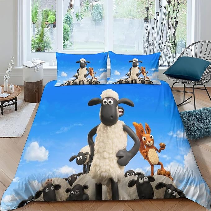 shaun the sheep fun bedding