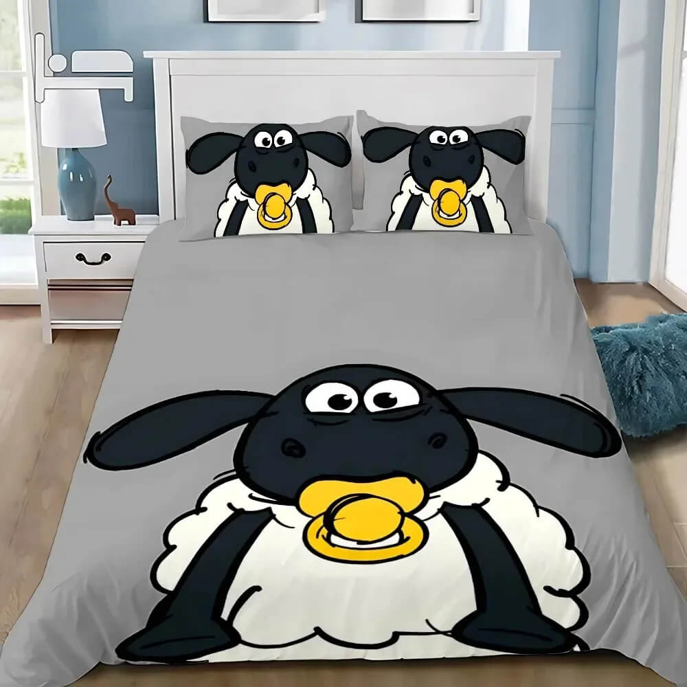 shaun the sheep quilt cover queen size