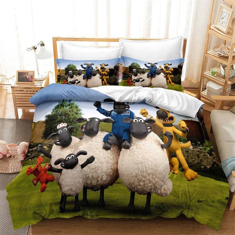 shaun the sheep bedding king size