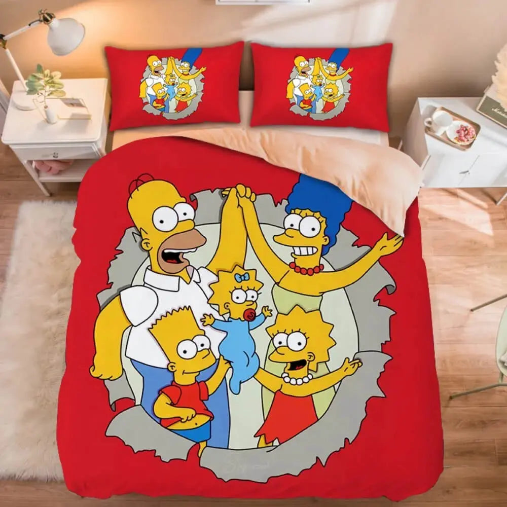 The Simpsons Duvet Cover