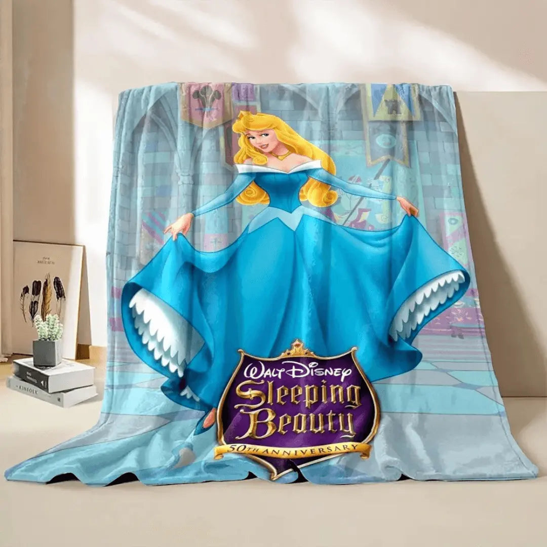 Sleeping Beauty Briar Rose Princess Kids Throw Blanket