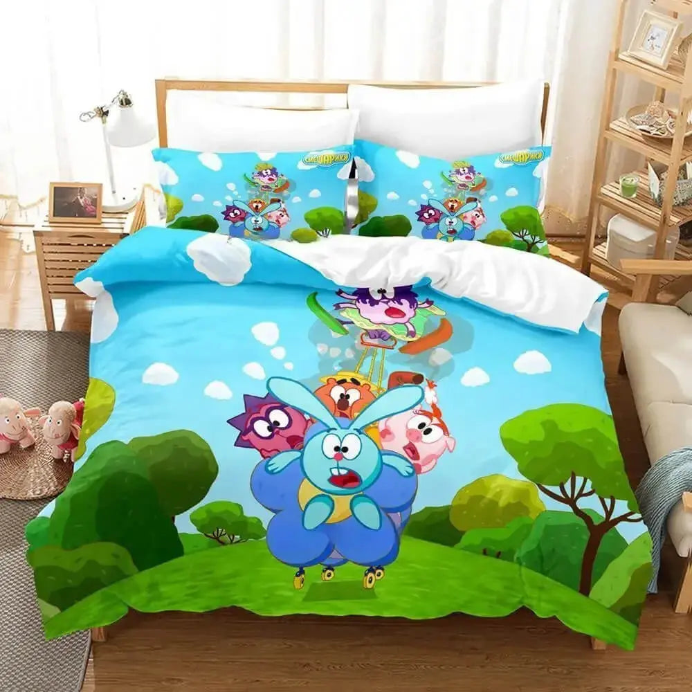 Smeshariki Cartoon Bedding Set
