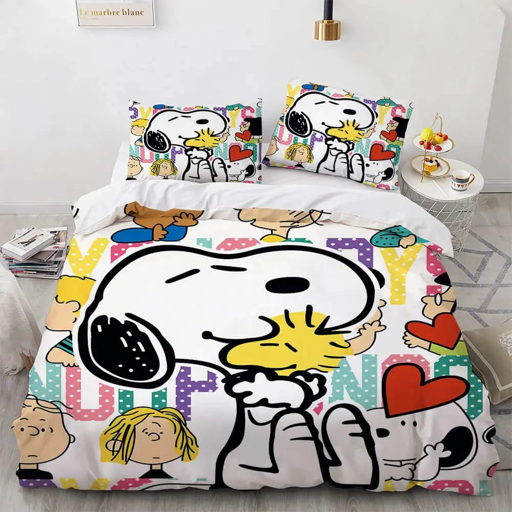 Snoopy Dog Duvet Cover