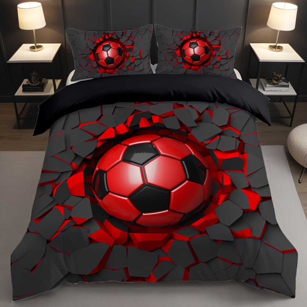 Soccer bedding set for kids