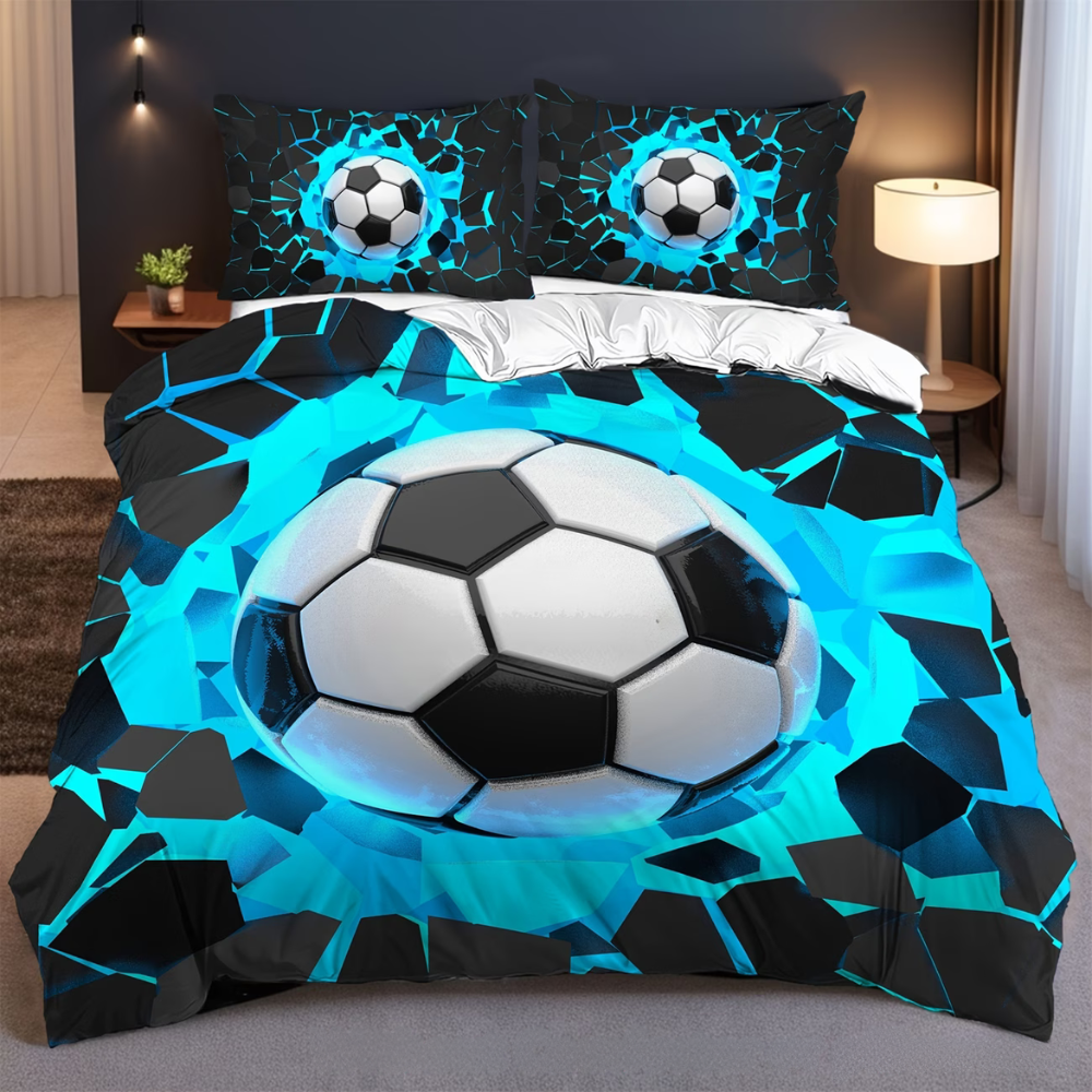 Football sports duvet cover