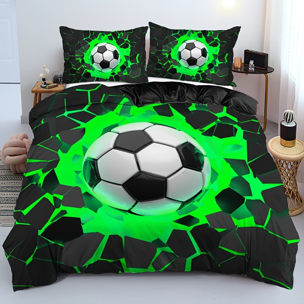 Sports themed duvet cover