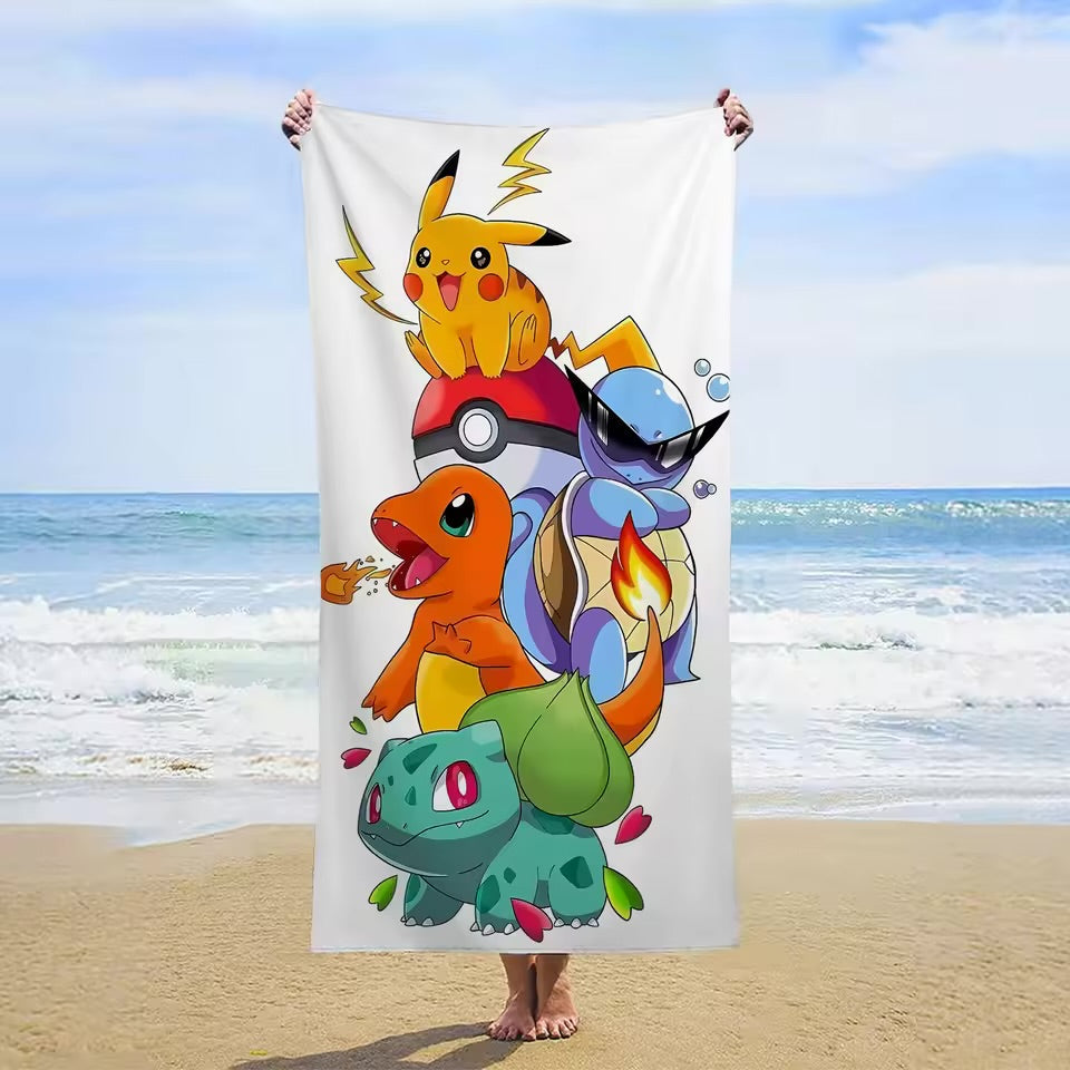Soft Pokemon towels