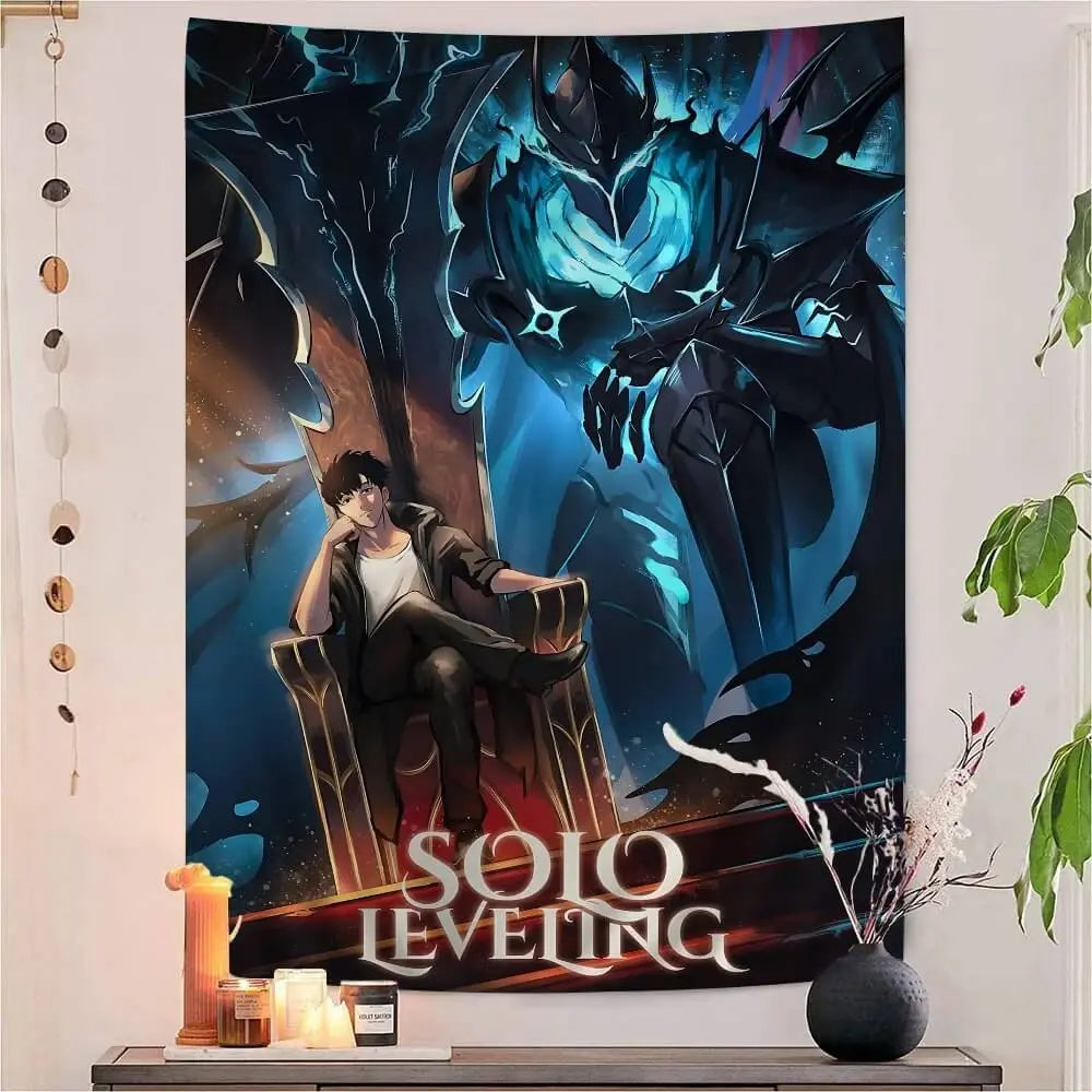 Shadow Monarch 3D Wall Hanging for Anime Decor