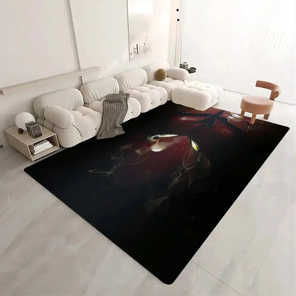 Anti-skid Solo Leveling rug in bedroom for cozy foot comfort