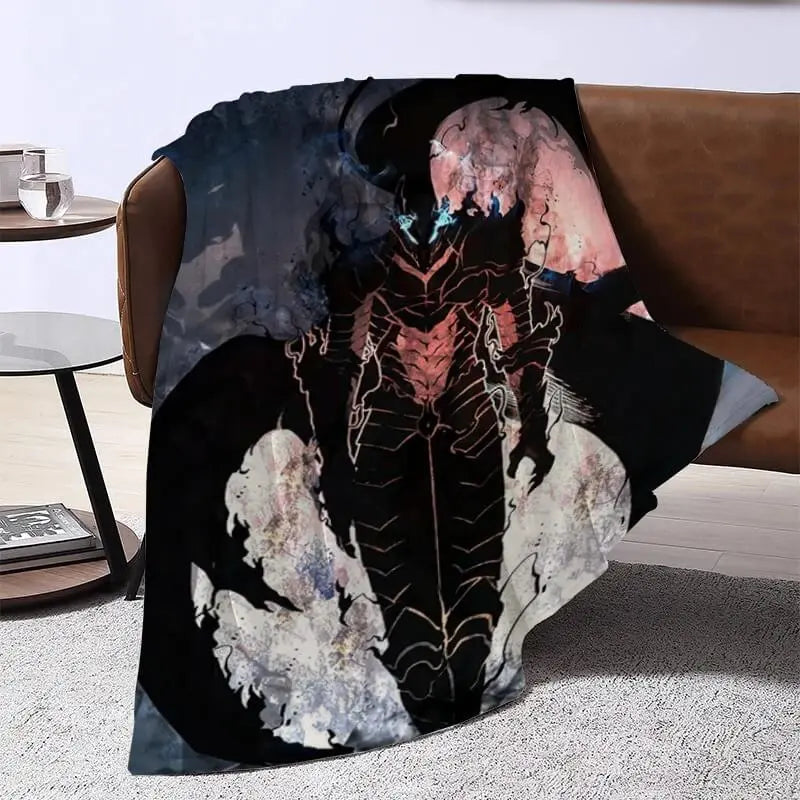 Solo Leveling Beru Shadow Throw Blanket