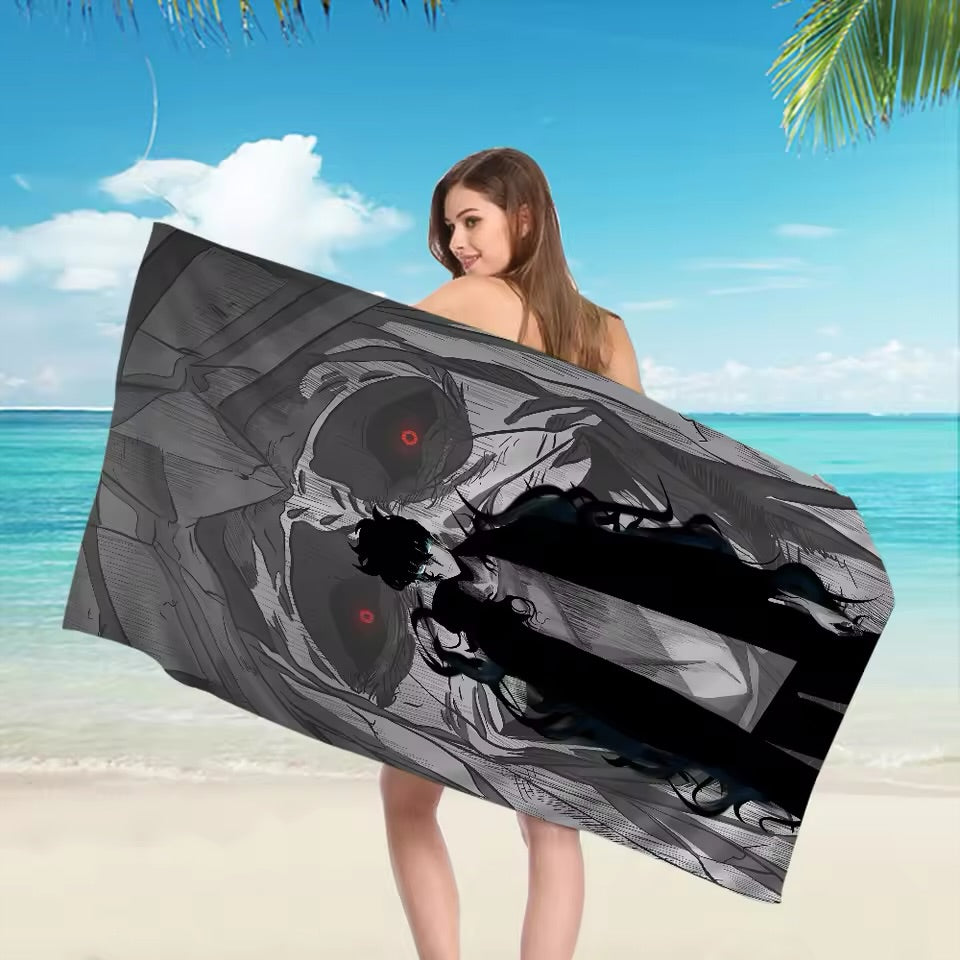 Solo Leveling bath towel