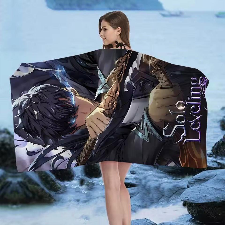 Solo Leveling beach towel