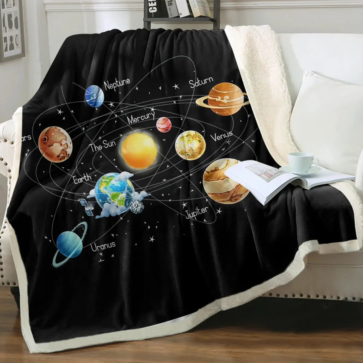 Space Throw Blanket My Store