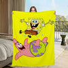 Sponge Bob Throw Blanket