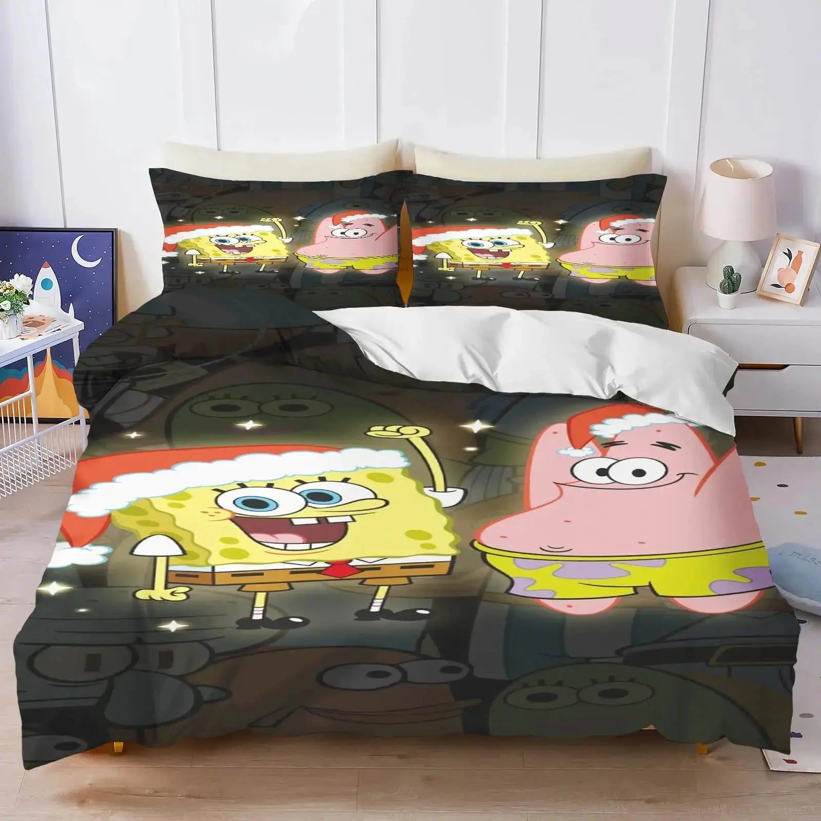 Spongebob Squarepants & Patrick Star Doona Cover Zirconic