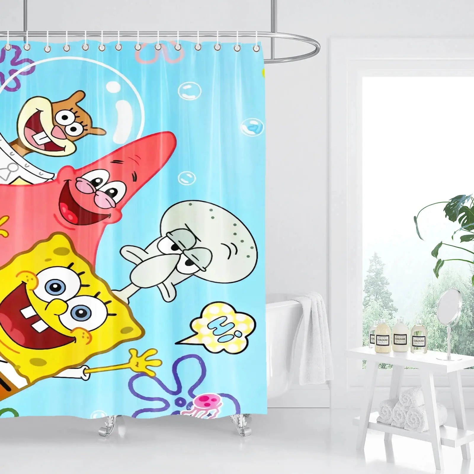 Spongebob Shower Curtain