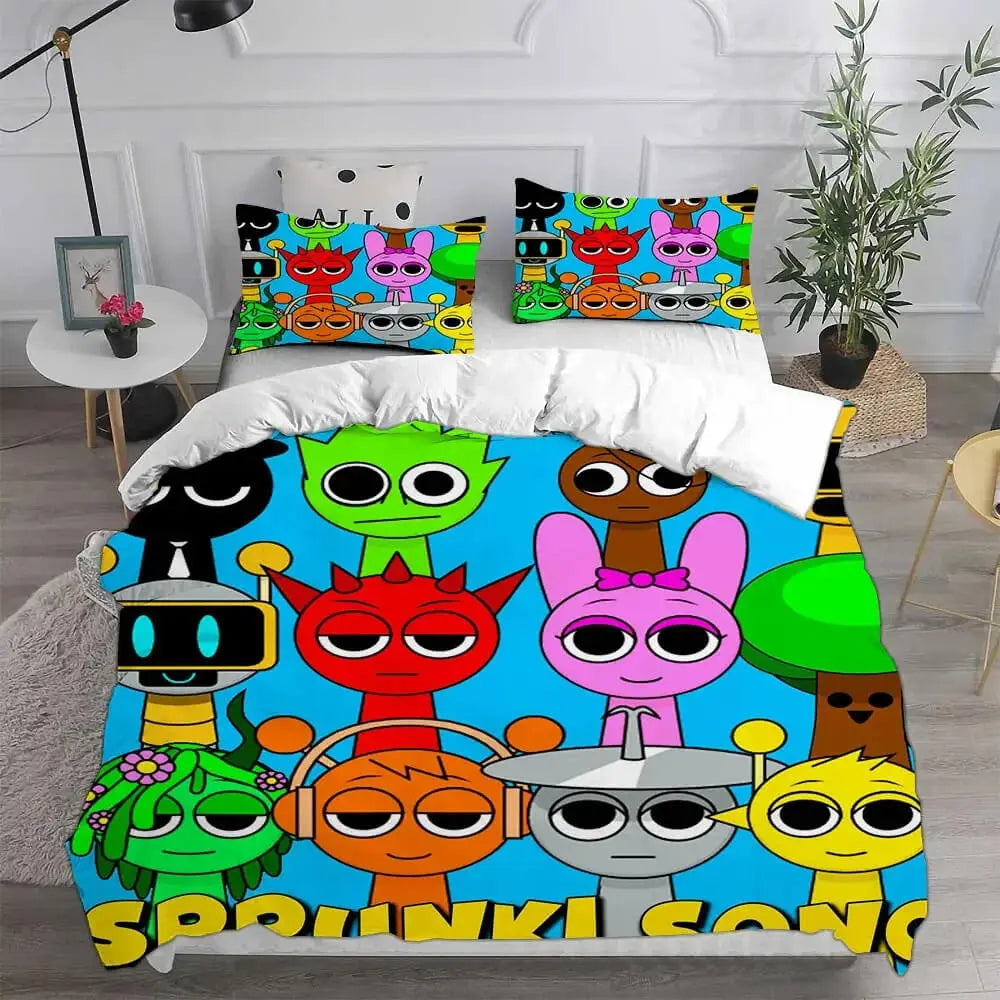 Sprunki Bedding Set