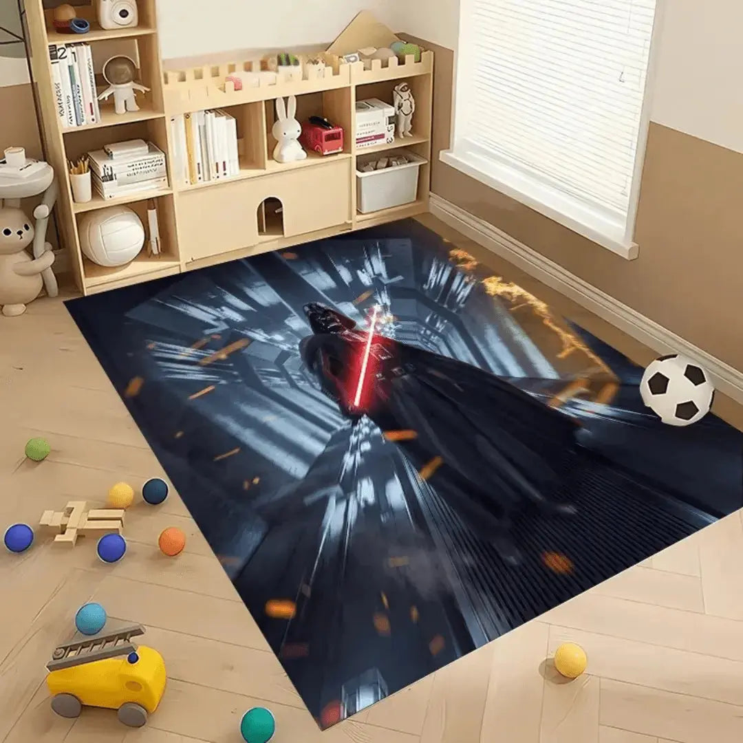 Soft home carpet rug placed in a living room with modern furniture