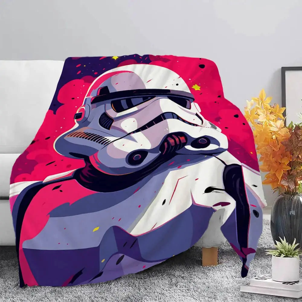 Star Wars Storm Trooper Kids Throw Blanket Zirconic