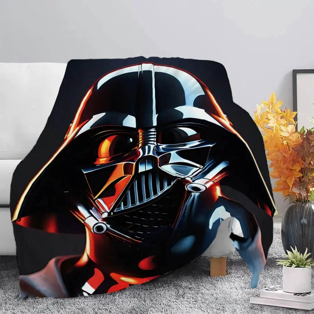 Star Wars Darth Maul Throw Blanket Zirconic