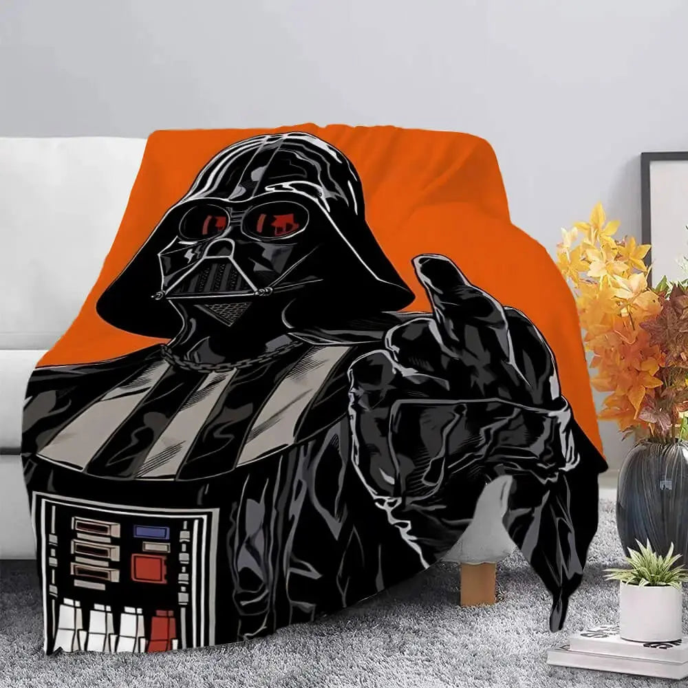3D Star Wars Darth Vader Throw Blanket Zirconic
