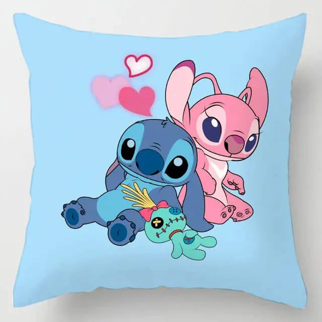 Stitch & Angel Cushion Cover