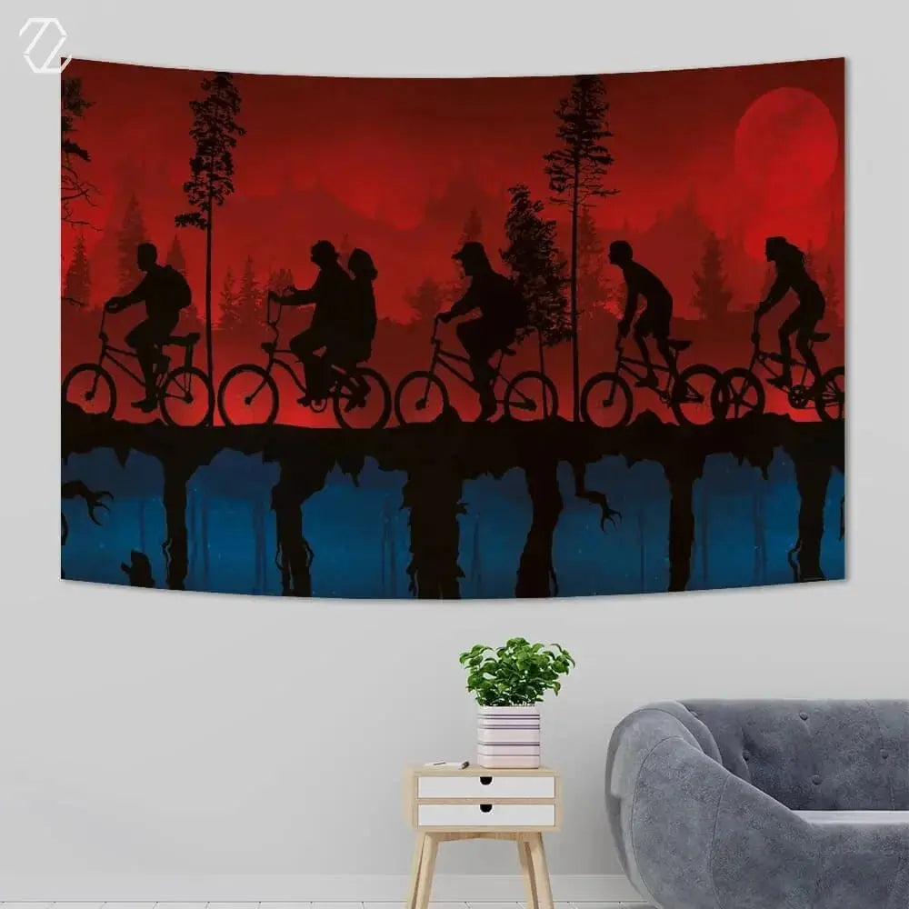 Stranger Things Tapestry Zirconic
