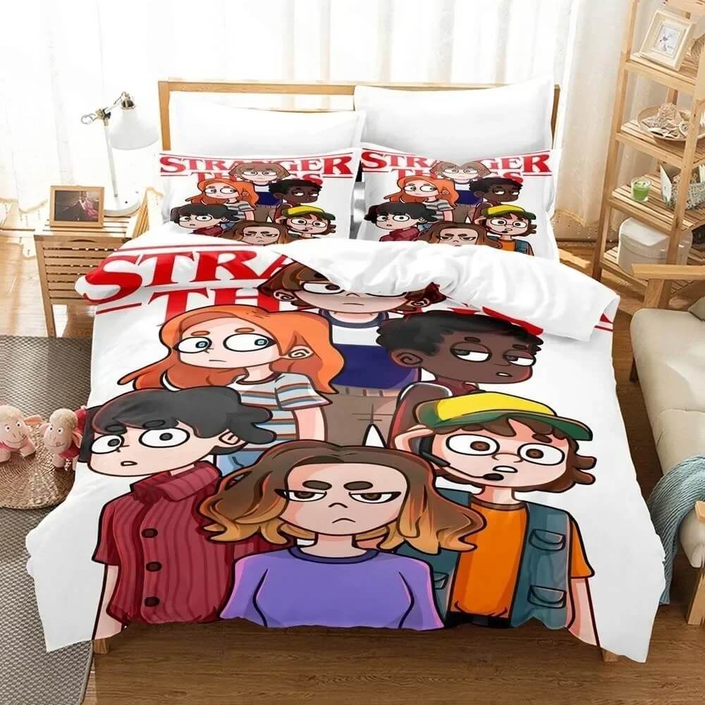 Stranger Things Fan Merchandise Bedding Collection