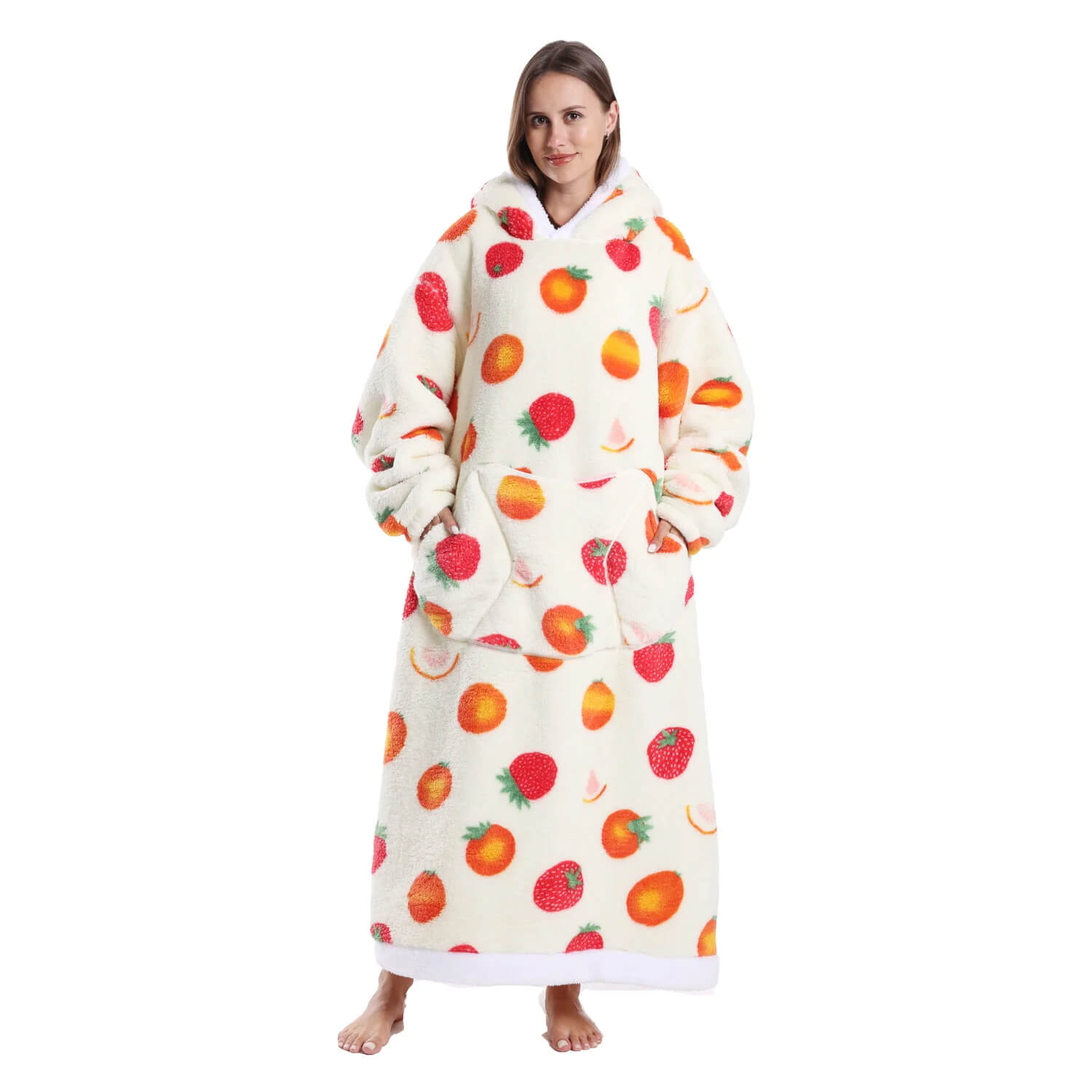 Strawberry Orange Long Hoodie
Blanket