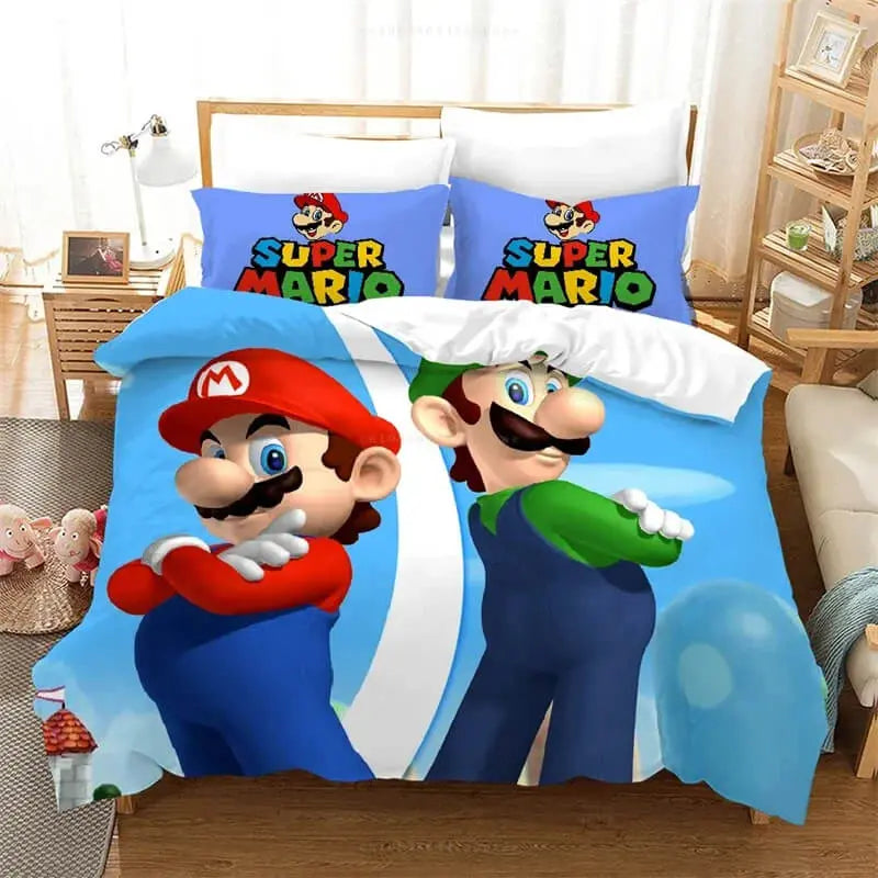 Super Mario Quilt Cover