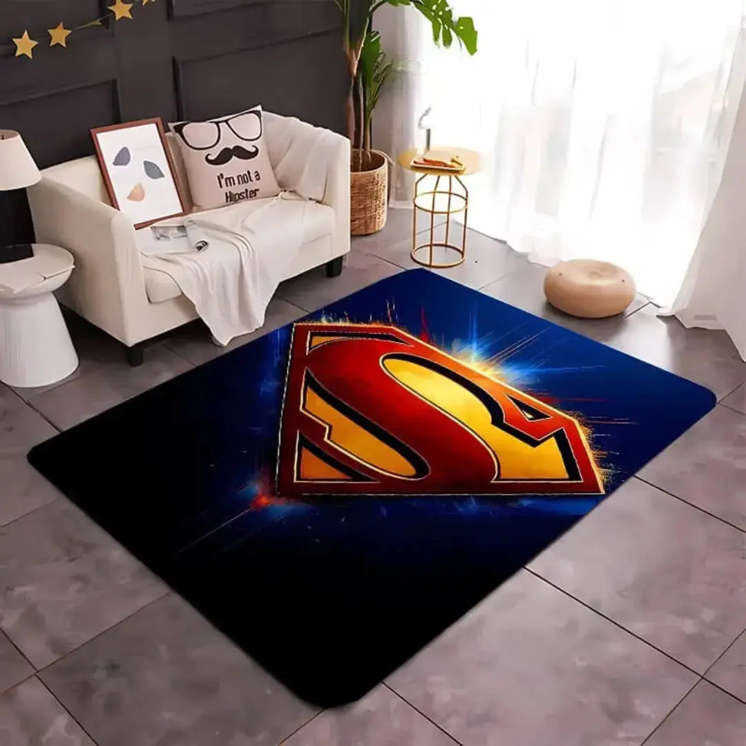 Soft home carpet rug placed in a living room with modern furniture