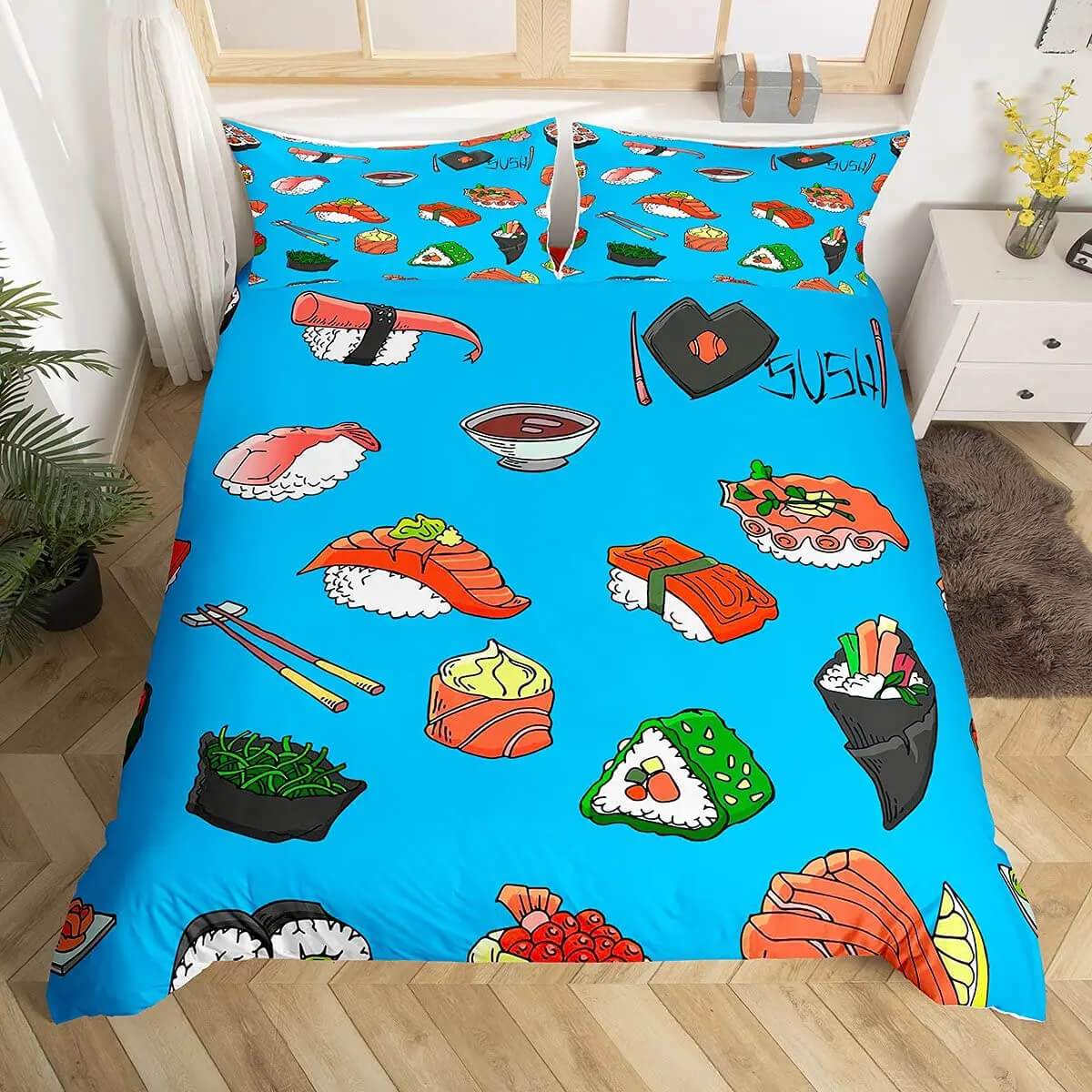cartoon food bedding