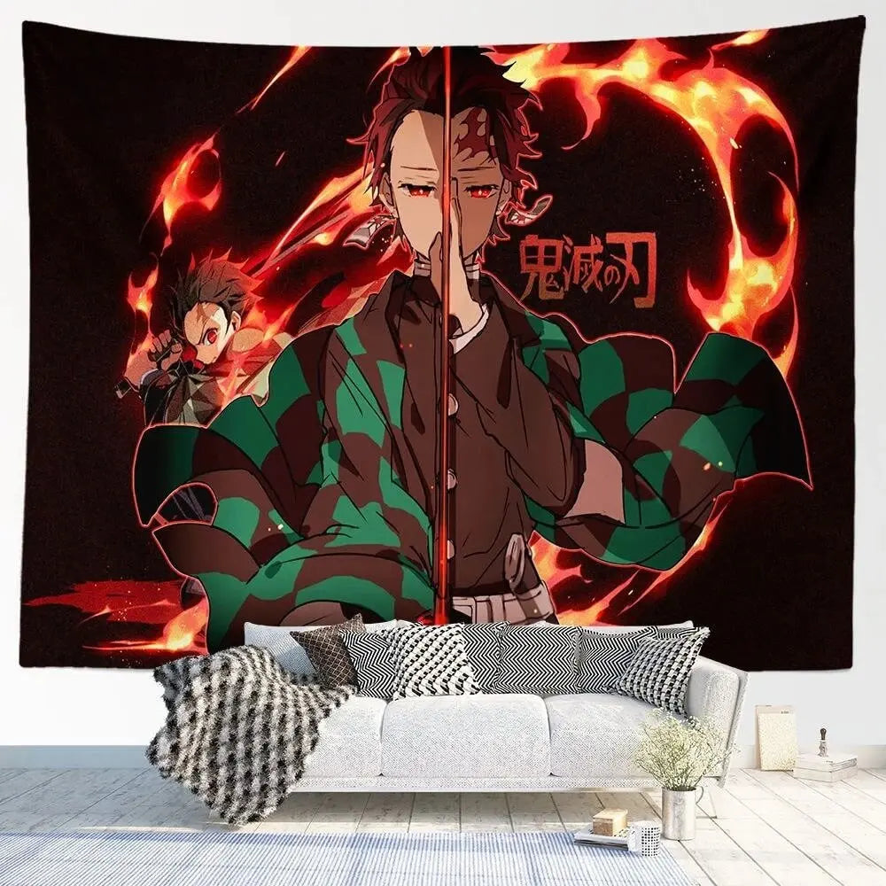 Tanjiro Kamado Anime Wall Tapestry

Demon Slayer Tanjiro Wall Hanging Decor

HD Tanjiro Kamado Poster for Bedroom

Water Breathing Tanjiro Wall Art

Anime Hero Tapestry – Kimetsu no Yaiba