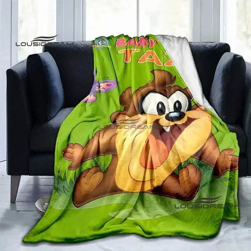 Taz-Mania Throw Blanket