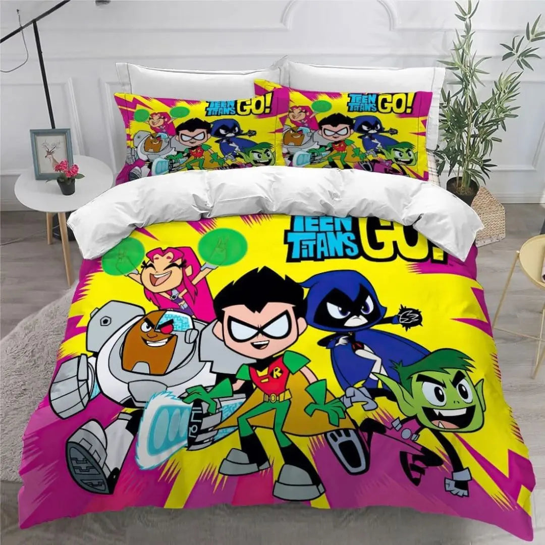 Teen Titans Go Doona Cover