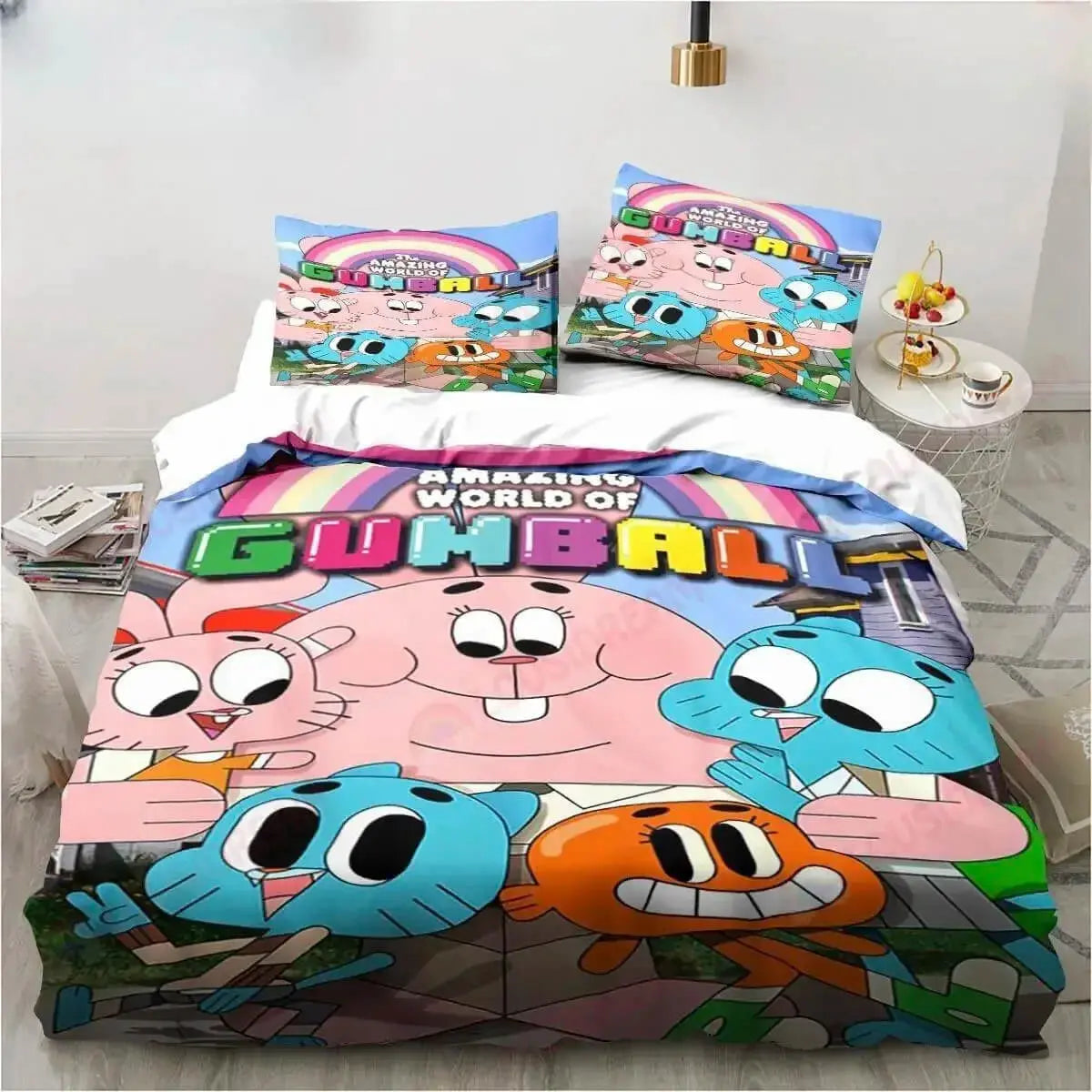 The Amazing World Of Gumball Quilt Cover