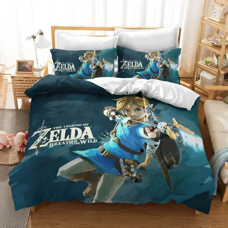 The Legends Of Zelda Gaming Doona Cover