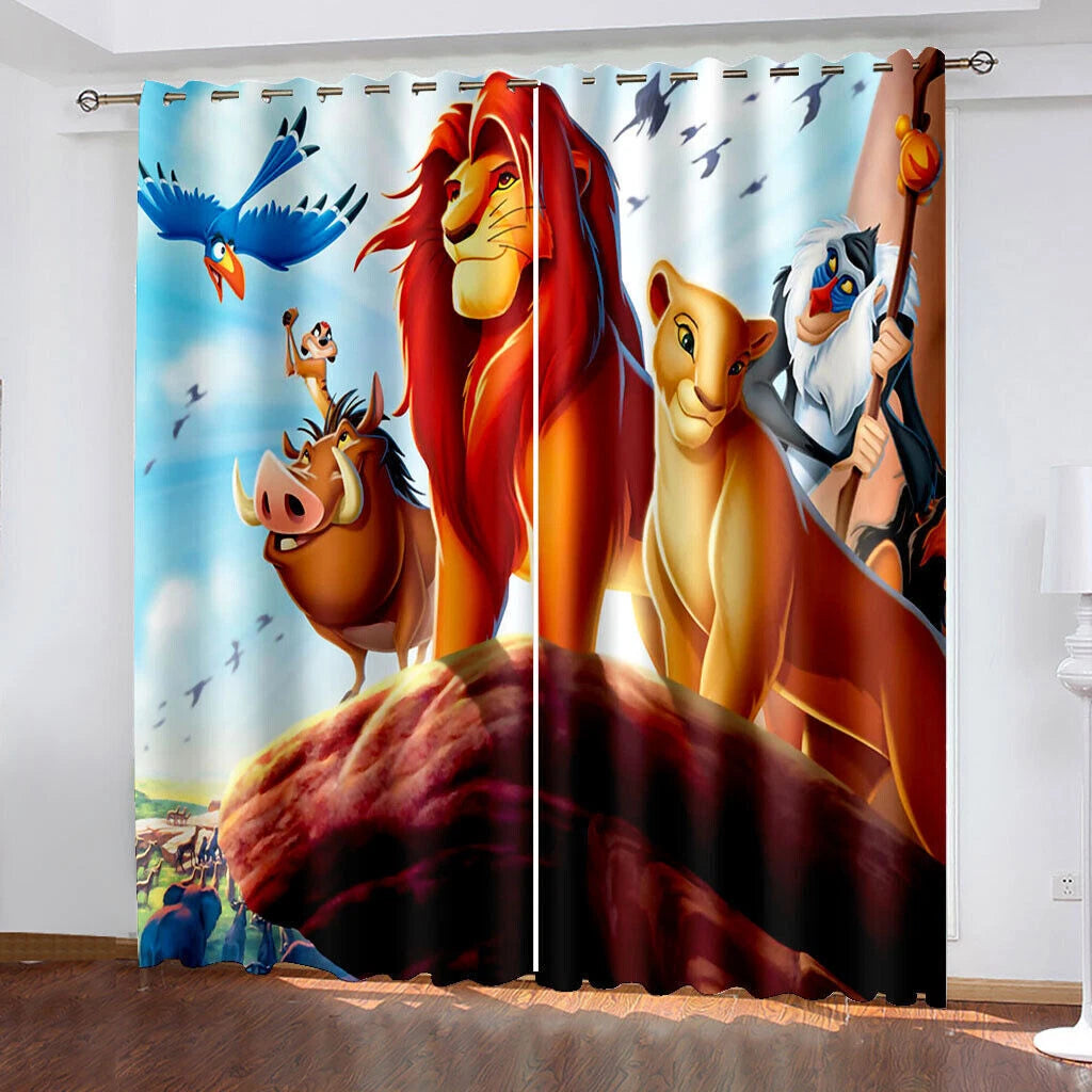 Simba blackout curtains for kids bedroom