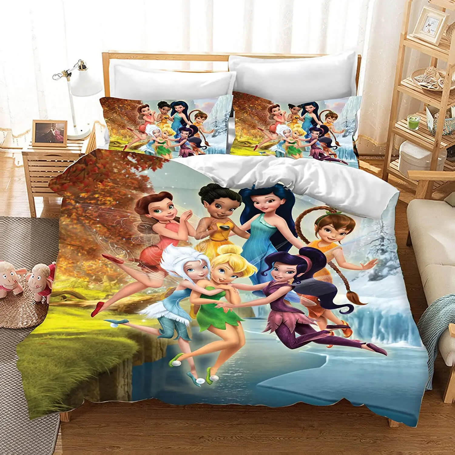 Fairy tale theme duvet cover set for Disney lovers