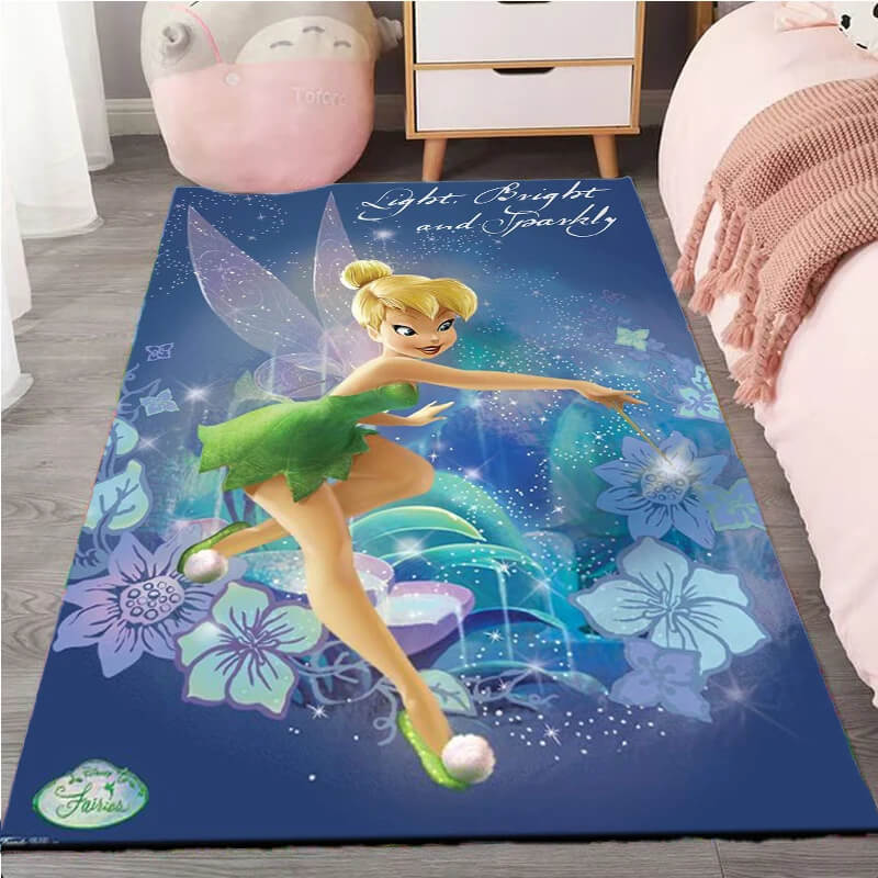 Tinker Bell themed Disney carpet for home décor