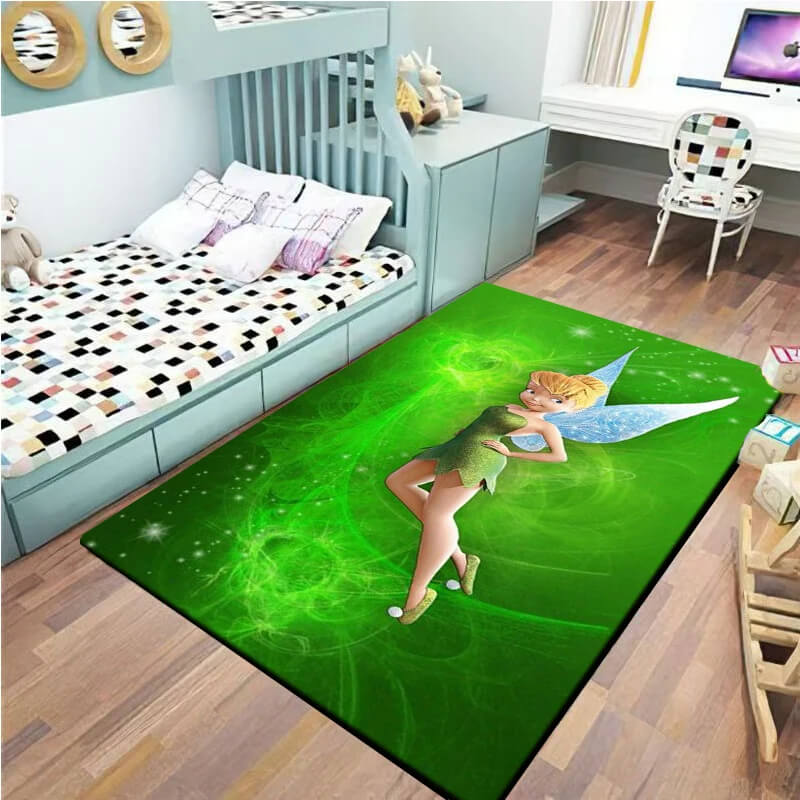 Tinker Bell decorative home rug for bedrooms