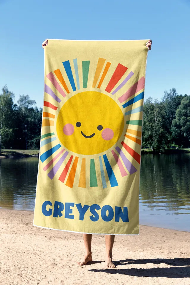 Toddler bath towel