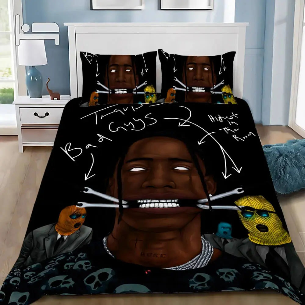Travis Scott Jack Duvet Cover