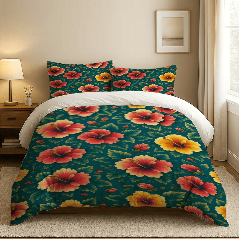 floral bed set design