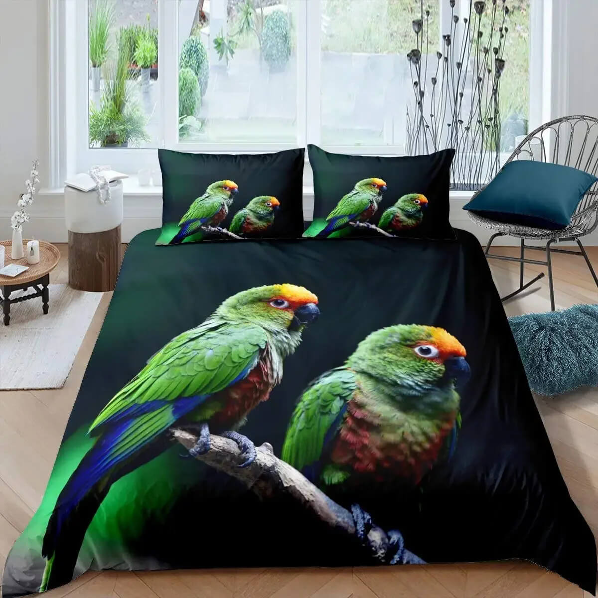 tropical microfiber bedding