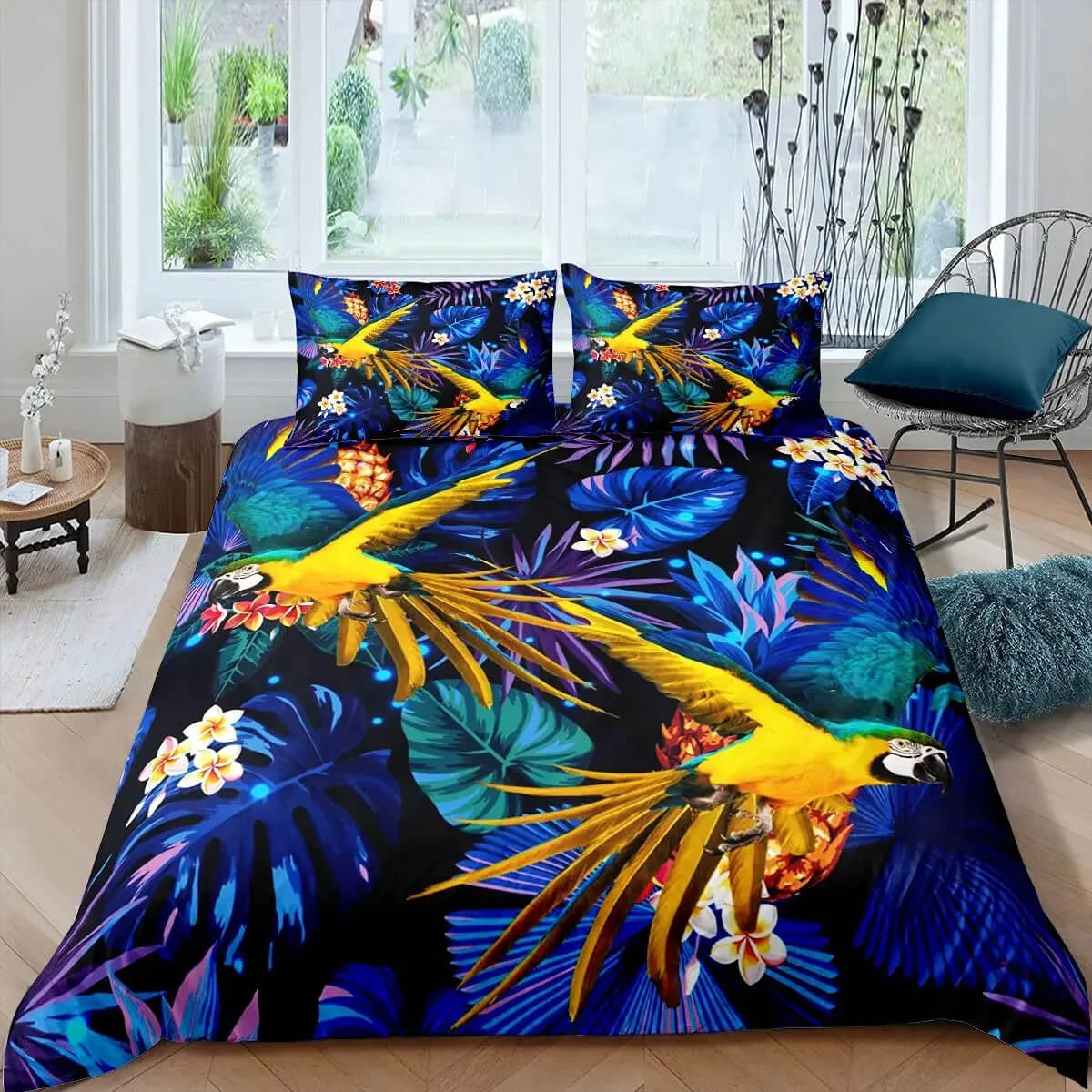 jungle bedding modern style
